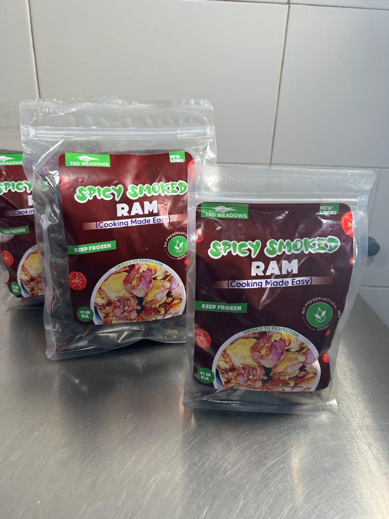 Small pack Spicy Smoked Ram Meat